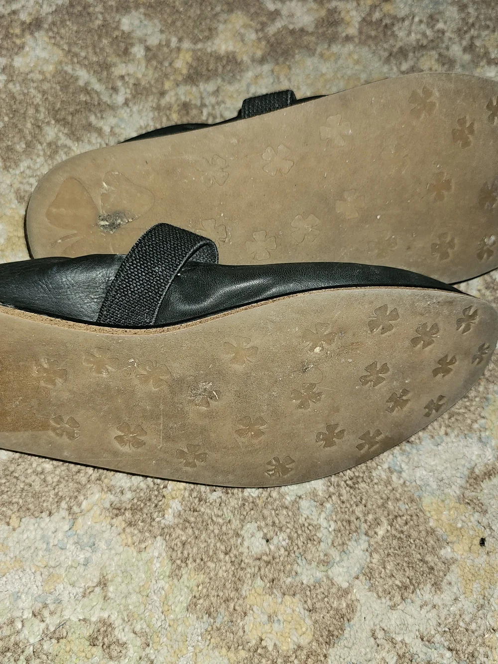 Lucky Brand Black Mary Jane Ballet Flats